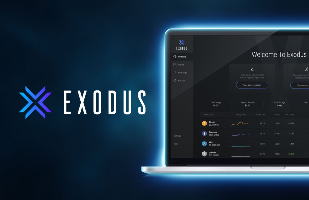 Exodus Wallet Review: Desktop