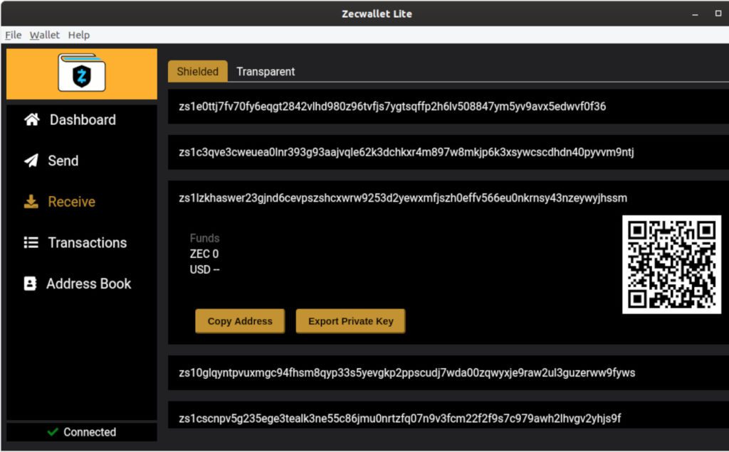 Скачать ZecWallet Lite