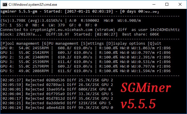 eth mining amd