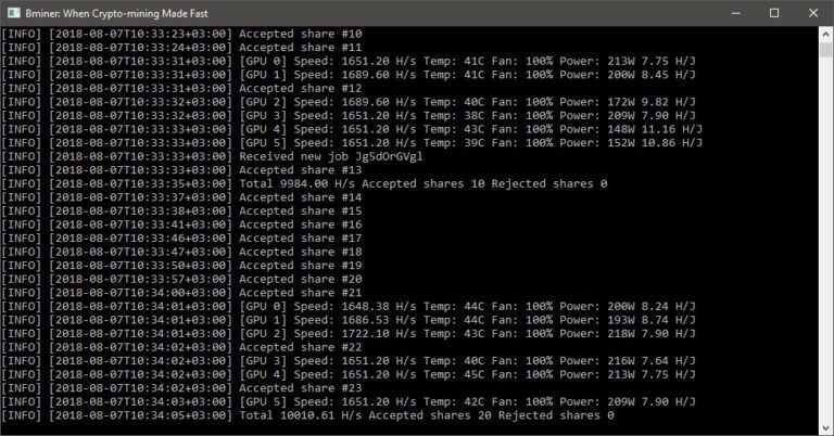 Bminer 15.7.5 (AMD/NVIDIA GPUs) Download And Configure - Crazy-Mining.org