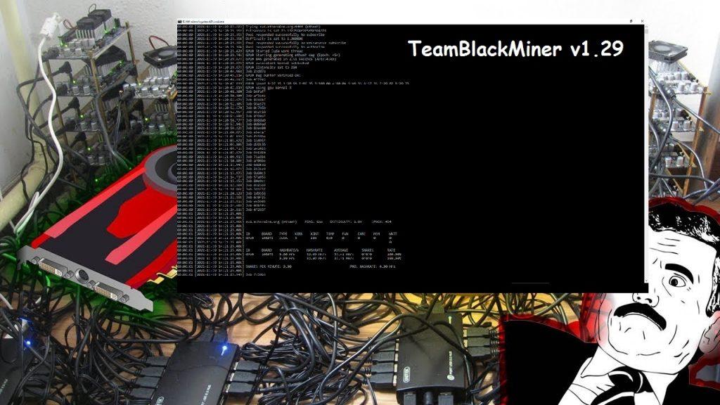 Mine org. Team Black Miner 1.73.