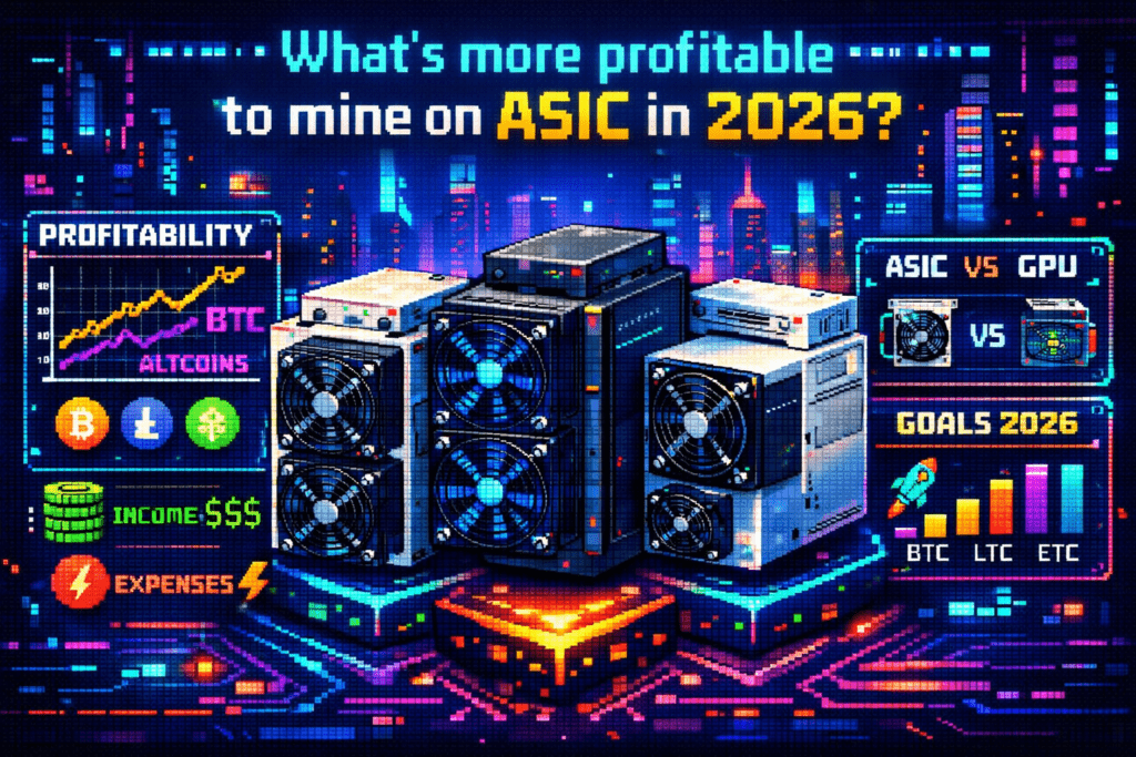 What's the most profitable ASIC mining in 2026: the best models, coins ...